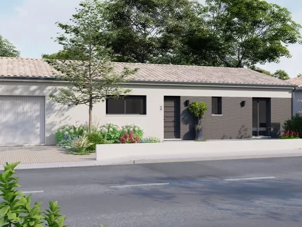 GAILLAN EN MÉDOC, maison de 90 m²