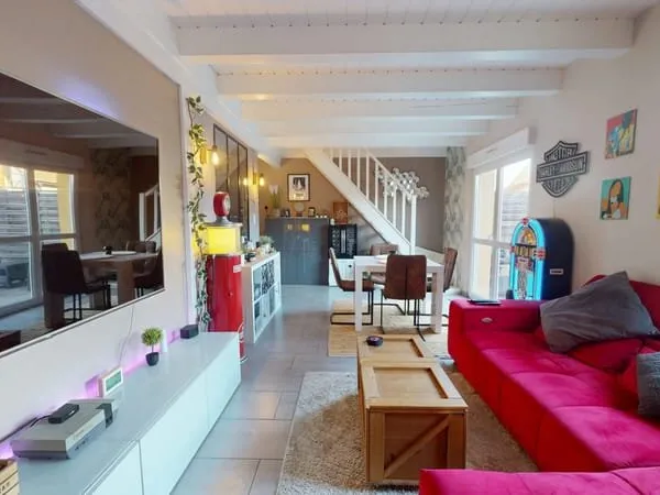 Triplex 4 pièces - 84 m² avec jardin de 60 m²