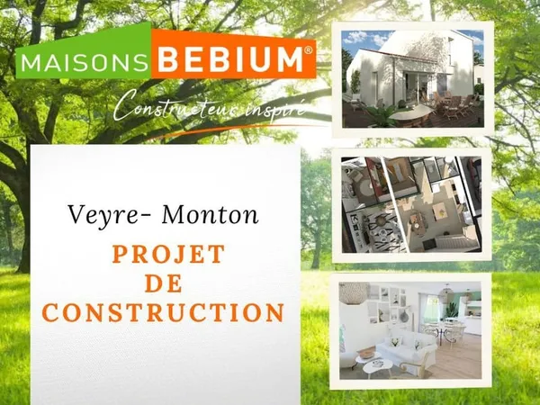 Terrain à bâtir de 367 m² à VEYRE-MONTON (63)