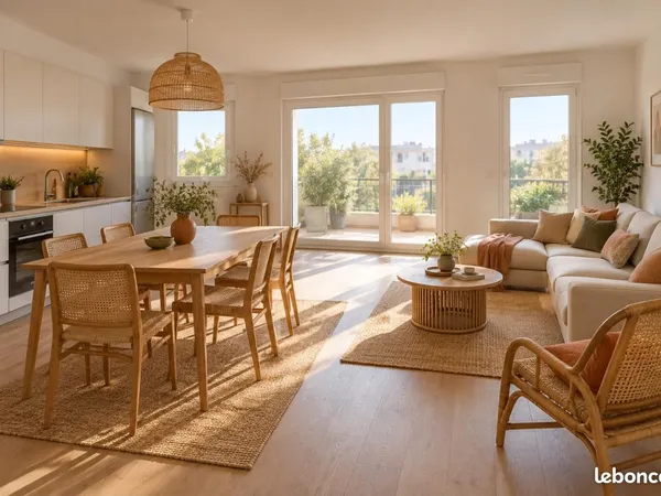 Appartement 3 pièces 69 m²
