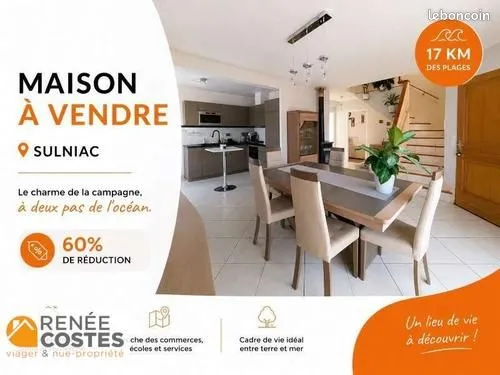 Maison en Viager 7 pièces 154 m²