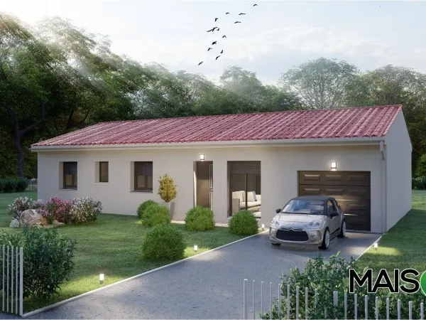 Terrain + maison 106 m²
