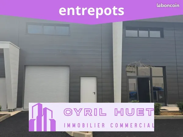 Local industriel 250 m²