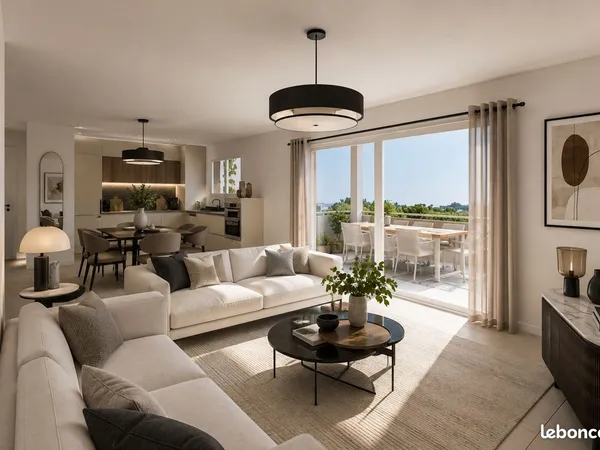 T4 avec jardin de 128m² en centre-ville