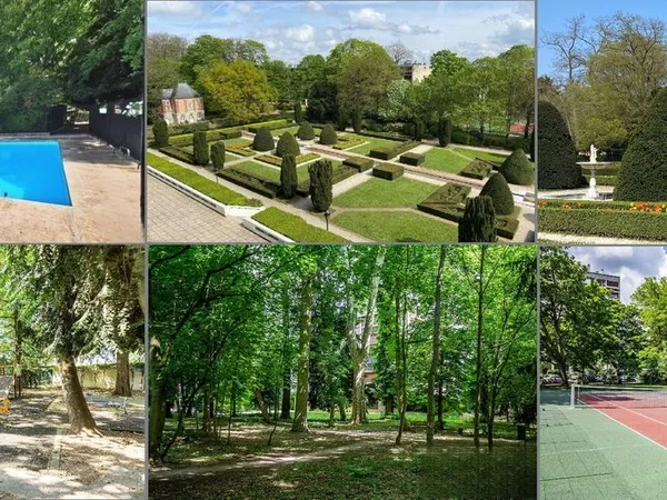 Appart. Spacieux, dernier étage, très bien situé. Domaine de Bel-Abord: un cadre rare, dépaysant & p