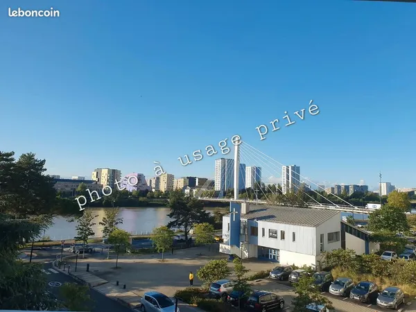 Coup de coeur - Appartement récent 70m2, T3 terrasse bord de Loire - Quartier des Haubans, Gare sud 