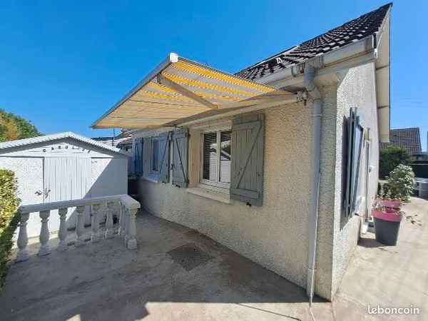 Une villa expo sud à 1.2 km de la mer