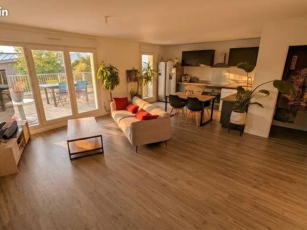 Superbe T4 (80m²) + Grande Terrasse au calme + 2 Parkings - St-Herblain