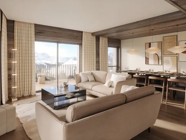 Appartement neuf - 1 chambre avec coin montagne