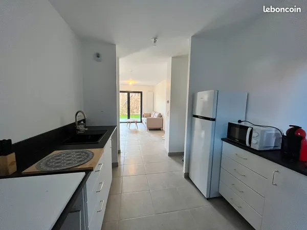 T2 rez de jardin 45m2