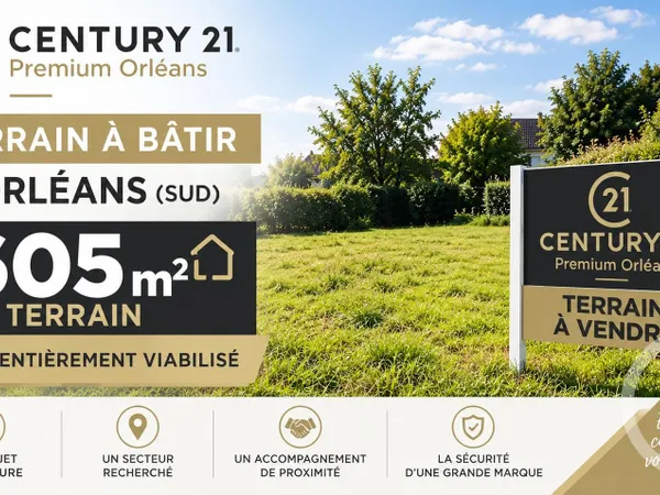 Terrain 605 m²