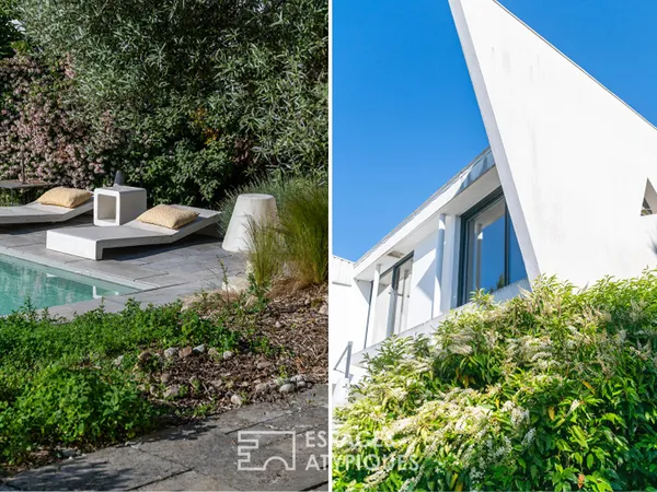 Maison d'architecte avec piscine 6 pièces 200m2 et terrain de 815 m²