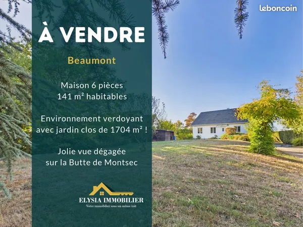 Maison 6 pièces 141 m²