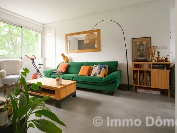 Superbe F3, 58 m², garage