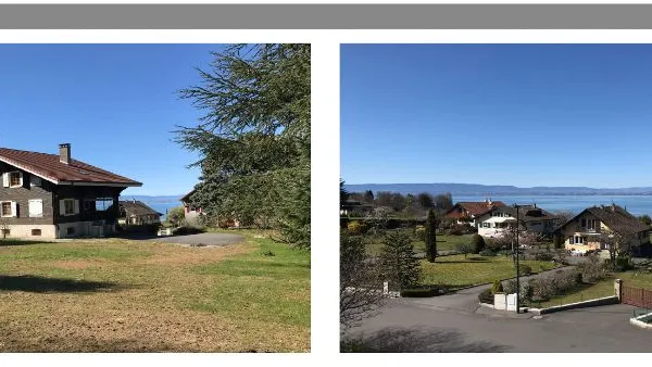 Grand chalet 200 m2 vue lac Léman et montagne