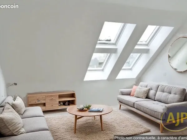 Studio 1 pièce 19 m²