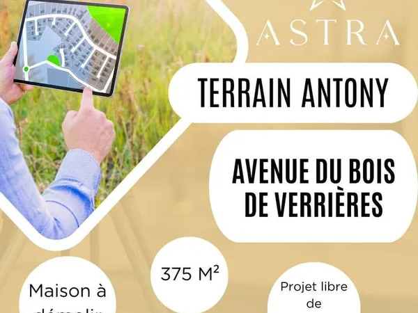 Terrain 375 m²