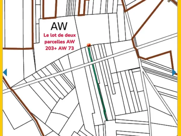 Terrain en individuel 315 m²