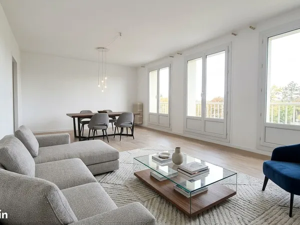 Appartement T4 lumineux 103 m² - Quartier Hastings / Caen - Ascenseur & Parking