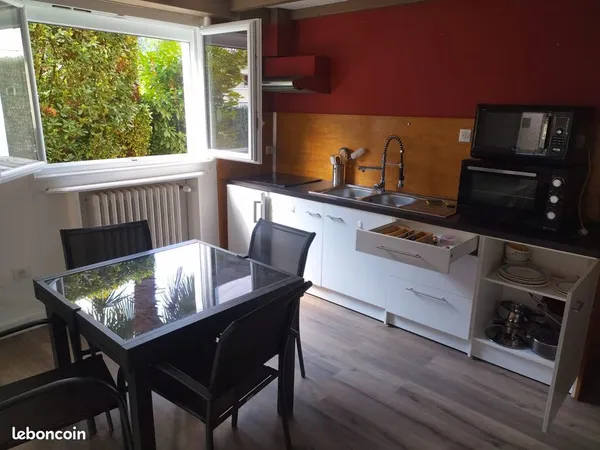 Location appartement T3 avec jardin