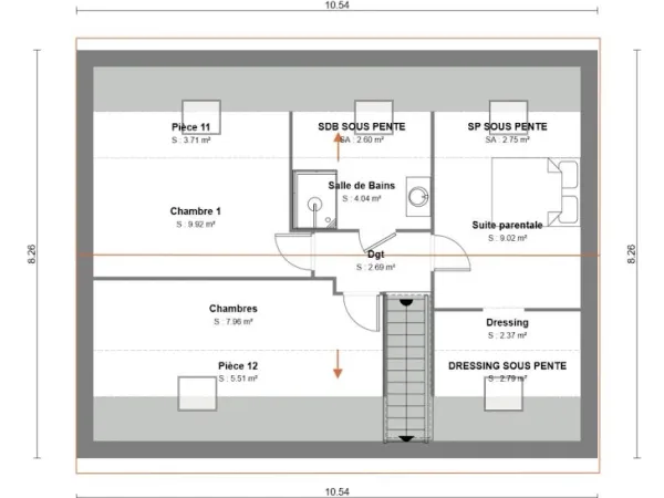Maison neuve 5 pièces 90 m²