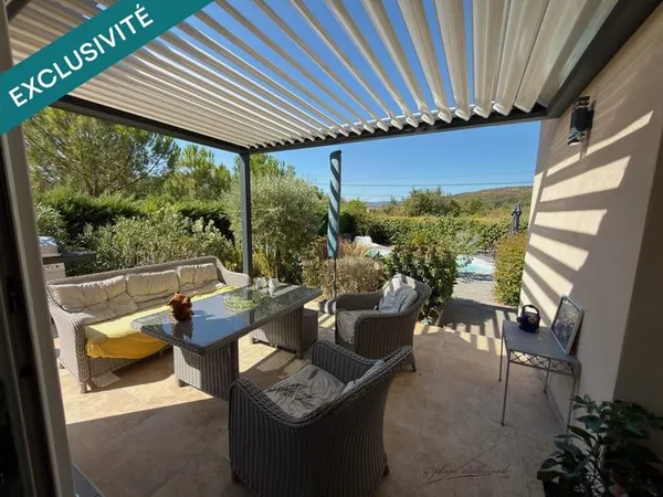 Maison R+1 de 2009 avec piscine, calme et confort