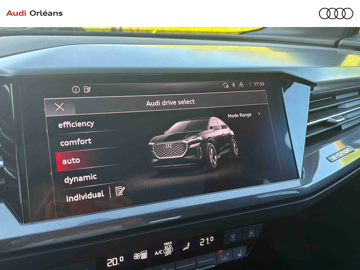 Audi Q4 e-tron Sportback 45 285 ch 82 kWh — photo 37
