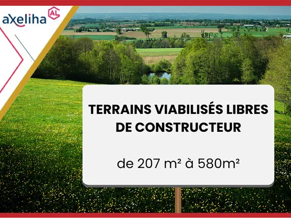 Terrain en lotissement 207 m²