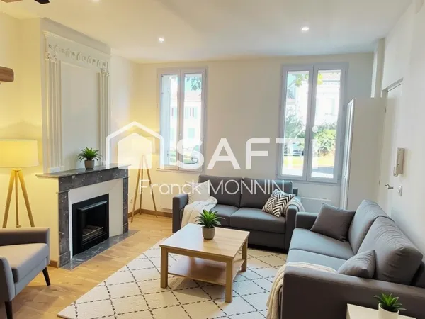 triplex 2 chambres avec salle d'eau, bien atypique