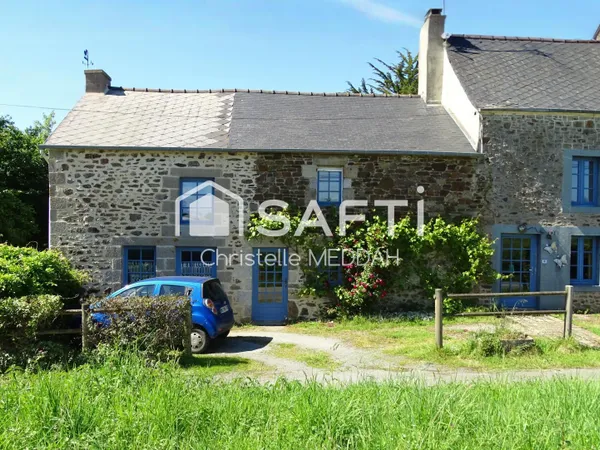 Charmante maison en pierre, 5 pièces - Tremereuc