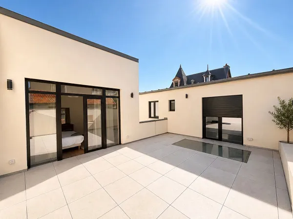 COLOMBES Les Vallées , maison de 112 m² hab + terrasse de 35 m²