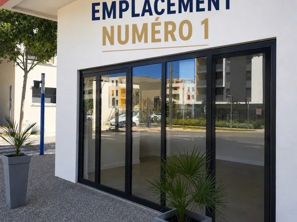 Droit au bail - Local commercial 60 m² - Emplacement N°1 - Tram - St Jean de Védas