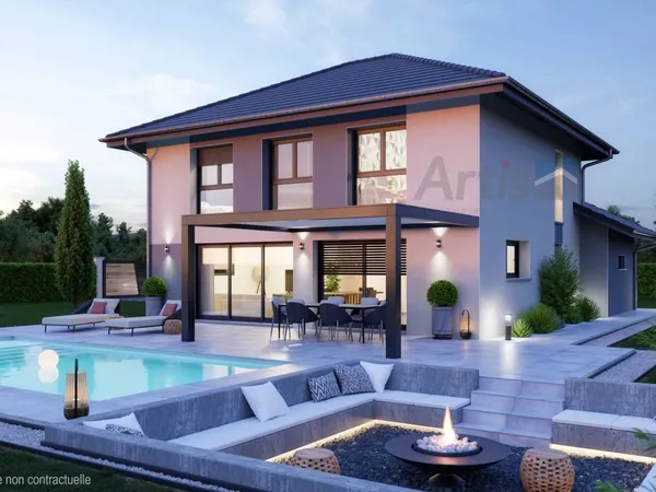 PREVESSIN - Secteur Puggins- Terrain 790 m² + Maison ARTIS 145m² avec Garage
