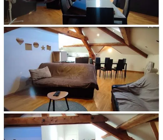 Appartement meublé 50 m2 (29m2 loi CARREZ) - 670