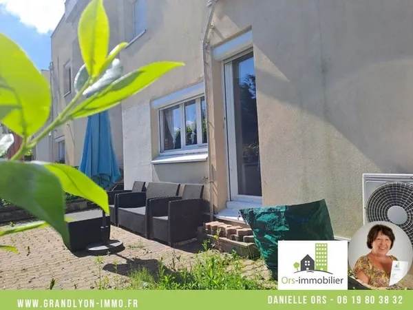 A VENDRE APPARTEMENT REZ DE JARDIN + GARAGE VIENNE