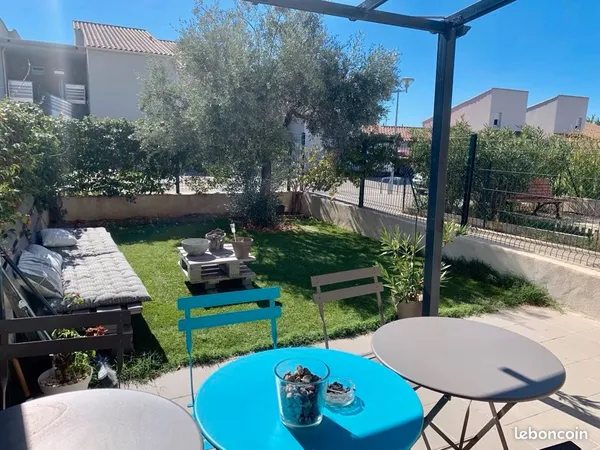 T2 40 m2 avec parking et jardin LAMANON