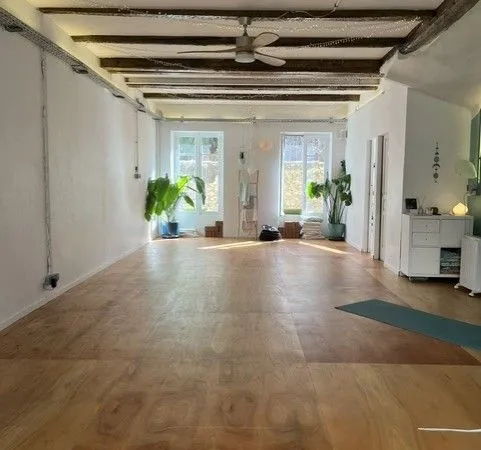 LOCAL PROFESSIONNEL 90m2 - 60m2 plain-pied + 30m2souplex - cour
