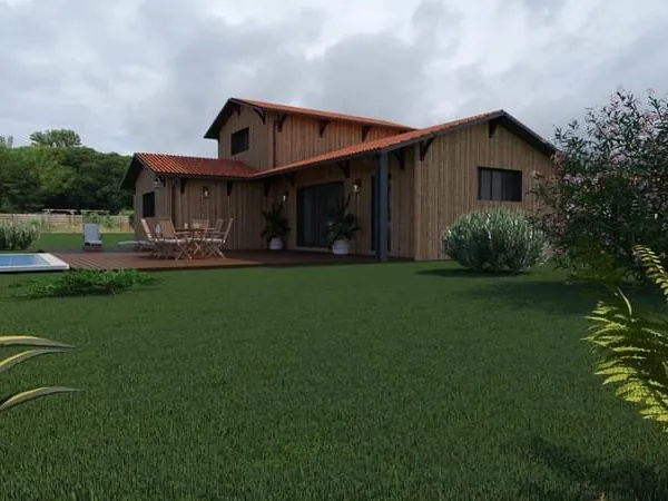 CESTAS TERRAIN DE 990 M²
