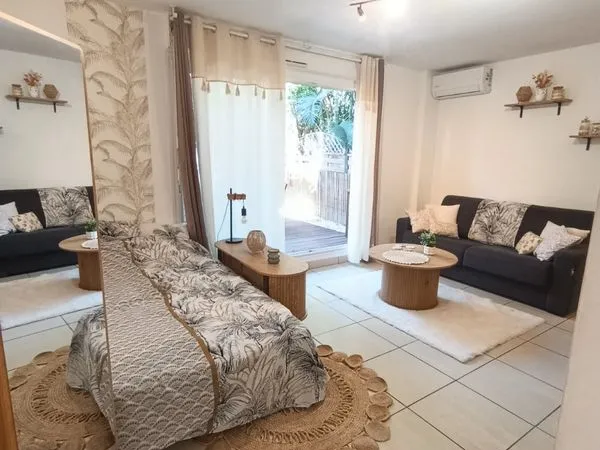 Location appartement meublé avec jardin