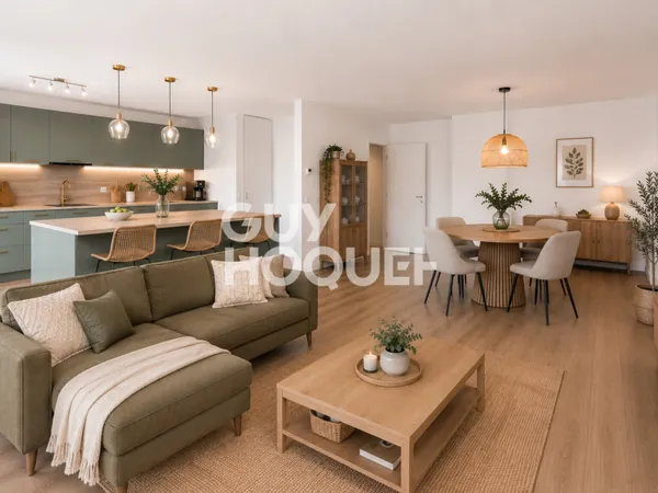 Appartement T3 à vendre à Rezé - quartier Saint-Paul
