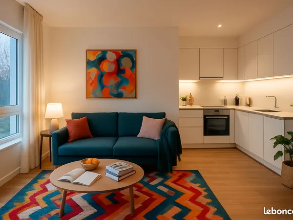 Studio 1 pièce 29 m²