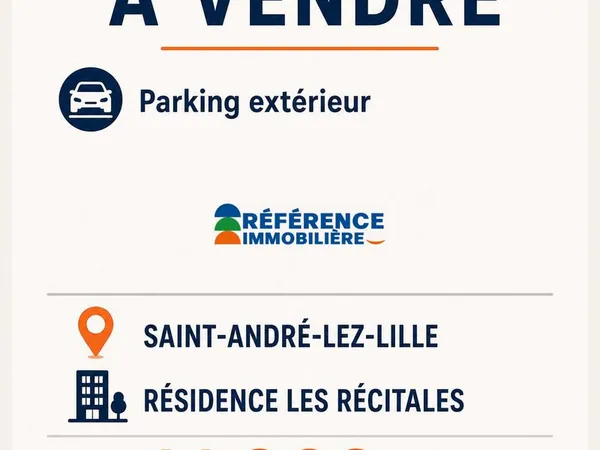Parking/box 14 m² Saint-André-lez-Lille