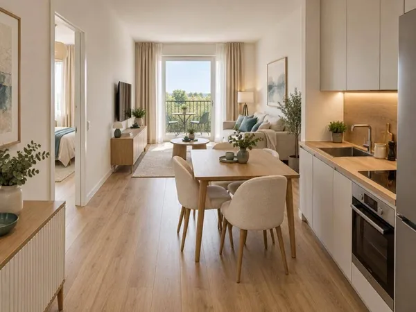 Appartement 2 pièces 45 m²