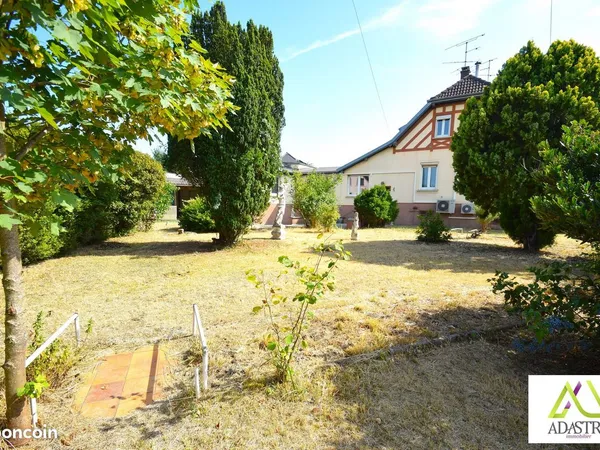 MAISON DES MINES AVEC EXTENSION - 93m2 - 2 CHAMBRES DONT 1 SUITE PARENTALE + 1 BUREAU - SOUS-SOL - G