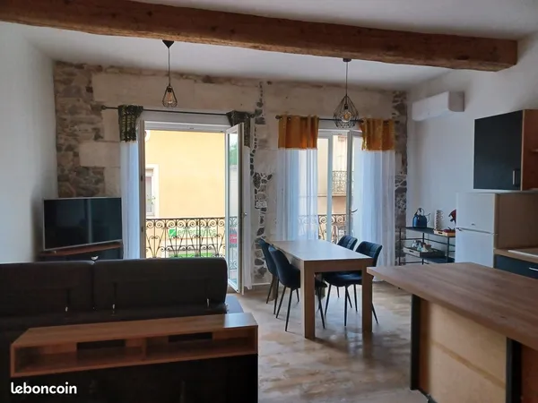 Appartement renové centre marseillan village