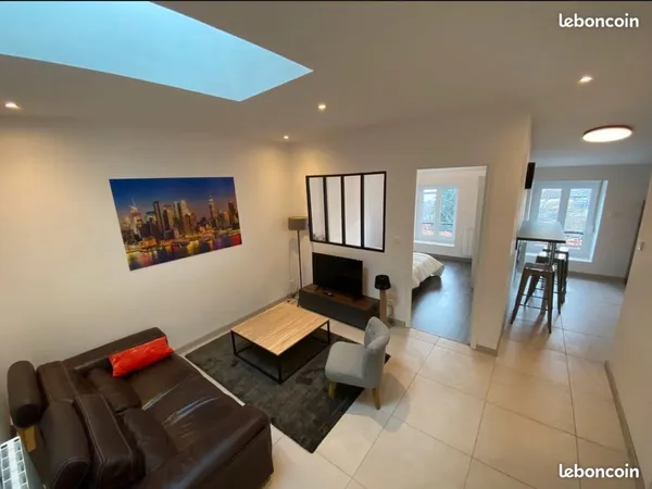 Charmant T2 meublé 35 m² rénové - La Mulatière