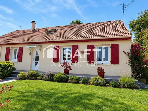 Maison 130m2, 5 chambres, garage A LOUER meublé