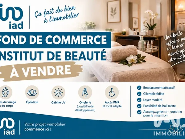Fonds de commerce 1 pièce 67 m²