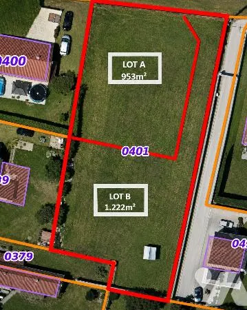 Terrain 2175 m²