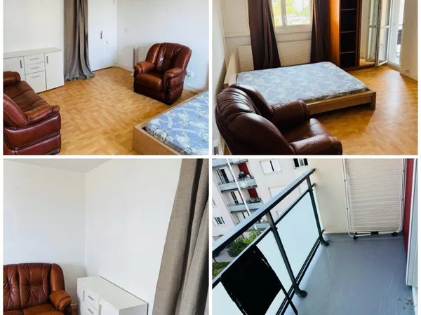 Chambre meublé